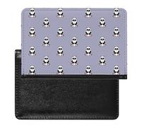 Panda Baby Pattern Funny Passport Case Cover And Vaccine Card Organizer Holder Travel Protector Bag Wallet Printed