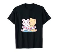 Panda Bear Hug Bubu Dudu Día de San Valentín Camiseta