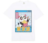 Panda Bear Ramen Japonés Kawaii Vaporwave Otaku Anime Boy Comfort Colors Adult Heavyweight T-Shirt