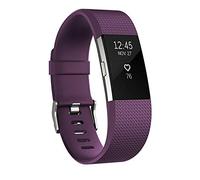 Panda Bobo Correa compatible con Fitbit Charge 2, correa deportiva de repuesto para hombres y mujeres, pulsera clásica ajustable de silicona suave, Large, Silicona, No es una piedra preciosa