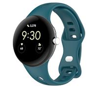 Panda Bobo Correa compatible con Google Pixel Watch 3 (41 mm), Pixel Watch 2 y Pixel Watch - Correa deportiva de silicona suave de repuesto para hombres y mujeres, resistente al sudor y ligera, talla