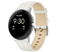 Panda Bobo Correa de cuero para Google Pixel Watch 4/3/2/1 (41 mm) y Watch 4/3 (45 mm), 3/2/1 (41mm), Acero inoxidable Piel auténtica Acero inoxidable, Sin piedra preciosa