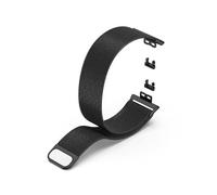 Panda Bobo Correa de metal para Huawei Watch Fit (TIA-B09/19/29/STA B39), correa de acero inoxidable milanés, correa deportiva, Acero inoxidable, negro