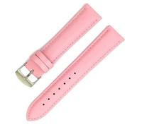 Panda Bobo Correa de reloj de cuero de 12 mm, correa de repuesto clásica de cuero liso con barras de resorte tradicionales, pulsera suave y cómoda para mujeres y hombres, ajuste universal para relojes