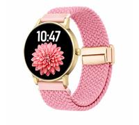 Panda Bobo Correa de reloj de nailon trenzado con cierre magnético, compatible con Reflex Active Series 4/5/6/7/9/10/12/13/14/15/16/23/26, One Size Fits Most, Nailon, Sin piedra preciosa