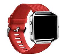 Panda Bobo Correa de silicona ajustable de repuesto compatible con Fitbit Blaze, Small, Silicona, No es una piedra preciosa