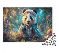 Panda Bosque Puzzle de 1000 Piezas Puzzle para Adultos Papel Puzzle para Toda la Familia Relajación Decoración Regalo 38x26cm/1000pcs 38x26cm/1000pcs
