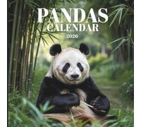 Panda Calendar 2026: 12 Months of Adorable Moments and Peaceful Forest Scenes