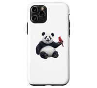 Panda Cardenal Norteño Pájaro Aves Biólogo Animal Carcasa para iPhone 11 Pro