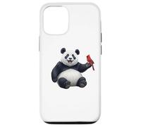 Panda Cardenal Norteño Pájaro Aves Biólogo Animal Carcasa para iPhone 12/12 Pro