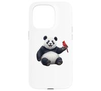 Panda Cardenal Norteño Pájaro Aves Biólogo Animal Carcasa para iPhone 15 Pro