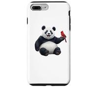 Panda Cardenal Norteño Pájaro Aves Biólogo Animal Carcasa para iPhone 7 Plus/8 Plus