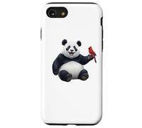 Panda Cardenal Norteño Pájaro Aves Biólogo Animal Carcasa para iPhone SE (2020) / 7 / 8