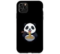 Panda Comiendo Fideos Ramen Dibujos Animados Diseño Carcasa para iPhone 11 Pro MAX