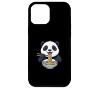 Panda Comiendo Fideos Ramen Dibujos Animados Diseño Carcasa para iPhone 12 Pro MAX