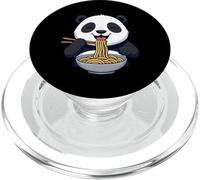 Panda Comiendo Fideos Ramen Dibujos Animados Diseño PopSockets PopGrip para MagSafe