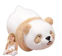 Panda de peluche | Juguete de animal realista - Muñeco Panda 26 x 16 cm | Para niños, estudiantes, cumpleaños, decoración de la habitación, guardería, siesta, psicología, sueño