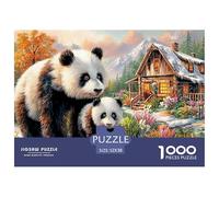 Panda Duo Puzzle para Adultos Obra De Arte Desafiante para Los Sentidos - El Regalo Navideño Que Conquista A Mujeres, Hombres, Adultos Y Niños (Edad Recomendada: 14+) 52x38cm/1000pcs