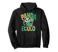 Panda ecológico - Salva el planeta con suavidad clasificación de residuos Sudadera con Capucha
