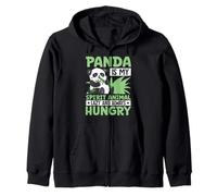 Panda Es Mi Espíritu Animal Perezoso Y Siempre Hambriento Sudadera con Capucha