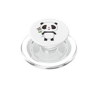 Panda está Enamorado de Las Flores PopSockets PopGrip para MagSafe