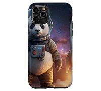 Panda Explorador Espacial con Cohete Carcasa para iPhone 11 Pro