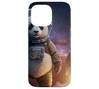 Panda Explorador Espacial con Cohete Carcasa para iPhone 14 Pro MAX