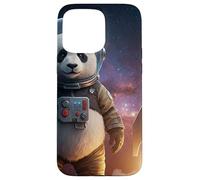 Panda Explorador Espacial con Cohete Carcasa para iPhone 15 Pro MAX
