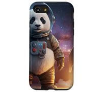 Panda Explorador Espacial con Cohete Carcasa para iPhone SE (2020) / 7/8