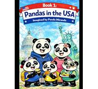 Panda Family Adventures - USA: Kids Coloring Book