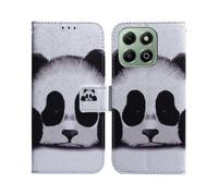 (Panda)For Honor X6b 4G Leather Wallet Case with Pattern Print