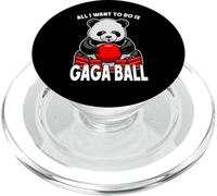 Panda Gaga Ball Todo lo Que Quiero Hacer es un Lindo y Divertido Jugador de Osos PopSockets PopGrip para MagSafe