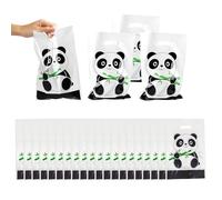Panda Geschenktüte,Panda Tüten,Panda Party Favor Taschen,Panda Party Set,Panda Partyzubehör,Panda Geburtstag Dekora,Panda Party Dekoraen,Panda Themen Geburtstagsparty Geschenk Taschen,20pcs