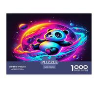 Panda Gigante Puzzles Imposible,desafío para Adultos Animales Entretenimiento Creativo 1000 Piezas Obra De artee De Juego De para Adultos, Regalos A Parteir De 14 Años 70x50cm/1000pcs