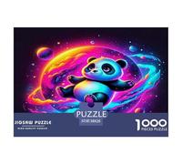 Panda Gigante Rompecabezas Imposible,desafío for Adults Animales Juego EduGatoivo 1000 Piezas Obra De artee De Juego De para Adultos Y Niños 38x26cm/1000pcs
