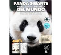 Panda Gigante y Otros Animales Nacionales del Mundo: 30 animales nacionales en doble página: una ilustración a color y otra para colorear