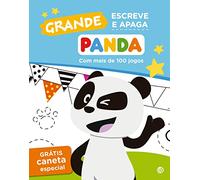 Panda - Grande Escreve E Apaga: Livro De Atividades Com Oferta De Caneta Especial (Panda - Escreve e Apaga)