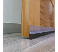 Panda Home Burletes para Puertas y Ventanas, Tira Selladora Autoadhesiva de Silicona, Burlete Bajo Puerta Antipolvo, Aislamiento Térmico y Acústico, Resistente al Agua y al Viento