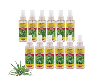 Panda Home - Citronela Líquida Antimosquitos - Refrescante Corporal - Agua de Critronela Líquida para Mosquitos - Repelente de Bichos, Agradable Aroma Cítrico - Pack 12 Unidades