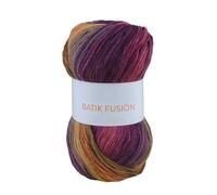 Panda Home Hilo de Tejer Batik Fusión, 75g, Ovillo de Lana Gradiente Multicolor para Ganchillo y Tejido a Mano, Ideal para Bufandas, Jerséis y Manualidades-SL155-206