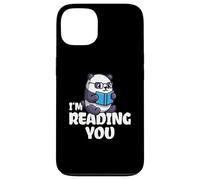 Panda I'm Reading You Cómic Libro Psicoanálisis Carcasa para iPhone 13