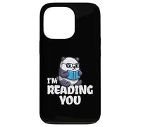 Panda I'm Reading You Cómic Libro Psicoanálisis Carcasa para iPhone 13 Pro
