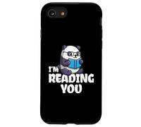 Panda I'm Reading You Cómic Libro Psicoanálisis Carcasa para iPhone SE (2020) / 7/8