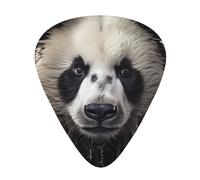 Panda in the water - Púas de guitarra impresas para guitarristas acústicos, eléctricos y de banda, 12 piezas en 3 grosores diferentes