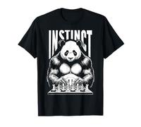 Panda Jugando Ajedrez Instinto Divertido Jaque Mate Oso Jugador Camiseta