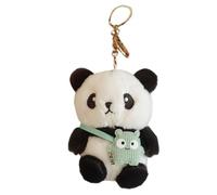 Panda Key Chain | Cute Plush Panda Keyring | Cute Plush Pandas Key Chain