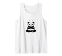Panda Meditador Yoga Zen Balance Camiseta sin Mangas
