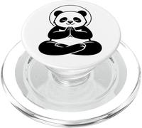 Panda Meditador Yoga Zen Balance PopSockets PopGrip para MagSafe