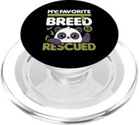 Panda Mi Raza Favorita Es Rescatado Animal Rescue PopSockets PopGrip para MagSafe