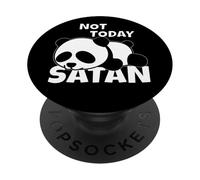 Panda Not Today Satan PopSockets PopGrip Adhesivo